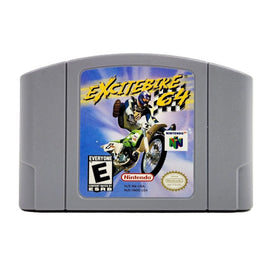 Excitebike 64 Nintendo 64 Very Good Loose - Front of game cartridge & label showing game artwork and logo
