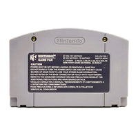 Excitebike 64 Nintendo 64 Very Good Loose - Authentic Cartridge Back