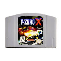 F-Zero X Nintendo 64 Very Good Loose - Front Of Official Game Cartridge