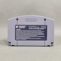 Gauntlet Legends for Nintendo 64 - Genuine game cart back with Nintendo branding and caution text, good condition, loose
