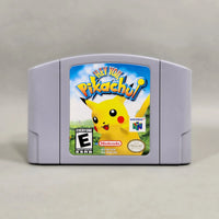 Hey You, Pikachu! (VRU & Mic Req.) for Nintendo 64 - Classic gray N64 cartridge with front label artwork, VRU & mic req. condition, loose