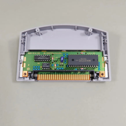 Hey You, Pikachu! (VRU & Mic Req.) for Nintendo 64 - Authentic Nintendo cartridge showing exposed PCB and ROM chip markings, VRU & mic req. condition, loose