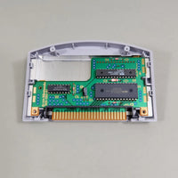 Jet Force Gemini for Nintendo 64 - Interior view of genuine N64 game cartridge with circuit board visible, very good condition, loose