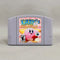 Kirby 64: The Crystal Shards for Nintendo 64 - Original Nintendo 64 game cart with front label visible, good condition, loose