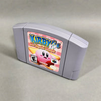 Kirby 64: The Crystal Shards for Nintendo 64 - Genuine cartridge showing right shell edge and illustrated game label, good condition, loose