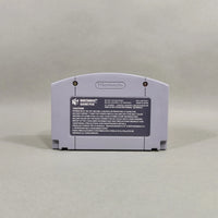 Kirby 64: The Crystal Shards for Nintendo 64 - Rear-facing game cartridge displaying official Nintendo label, good condition, loose