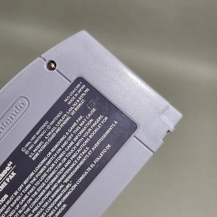 Kirby 64: The Crystal Shards for Nintendo 64 - Authentic cartridge showing factory number embossed into back label, good condition, loose