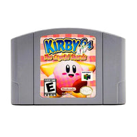 Kirby 64 The Crystal Shards Nintendo 64 Very Good Loose - Front Artwork Of Cartridge