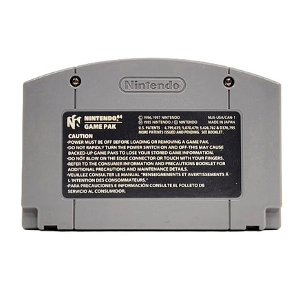 Kirby 64 The Crystal Shards Nintendo 64 Very Good Loose - Rear Of Game Cartridge