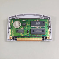 Mario Golf for Nintendo 64 - Original N64 game cart opened to reveal circuit board and working game save battery, very good condition, loose