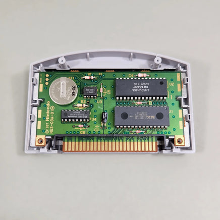 Mario Golf for Nintendo 64 - Original N64 game cart opened to reveal circuit board and working game save battery, very good condition, loose