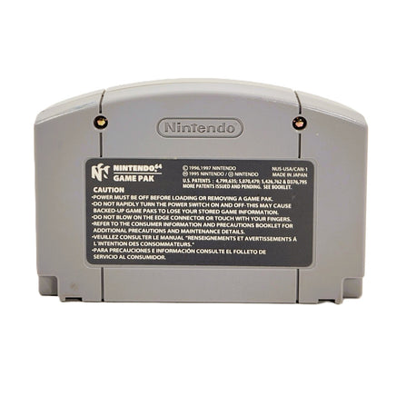 Mario Party 3 Nintendo 64 Good Loose - Back Label Of Cartridge