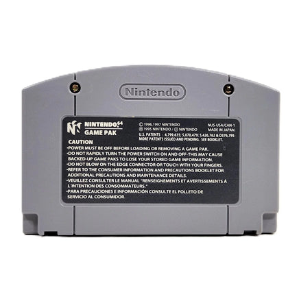 Mario Party 3 Nintendo 64 Good Loose - Rear view of game cart showing back label