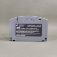Mario Tennis for Nintendo 64 - Genuine N64 cartridge reverse side with original rear label, very good condition, loose