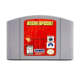 Mission Impossible Nintendo 64 Very Good Loose - Cartridge Front View