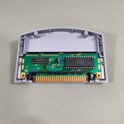 Mortal Kombat Mythologies: Sub-Zero for Nintendo 64 - Authentic N64 cartridge PCB showing ROM chips and gold contacts, very good condition, loose