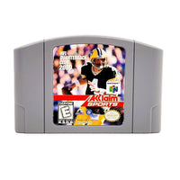 NFL Quarterback Club 2000 Nintendo 64 Very Good Loose - Front Label Of Authentic Cartridge