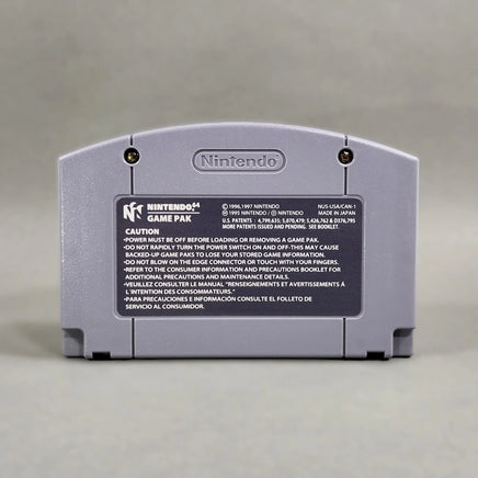 Paper Mario for Nintendo 64 - Original cartridge rear with Nintendo Game Pak label, very good condition, loose