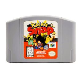 Pokémon Snap Nintendo 64 Very Good Loose - Front Label Of Authentic Cartridge