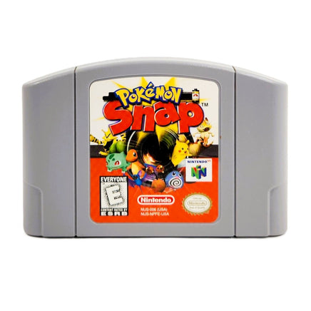 Pokémon Snap Nintendo 64 Very Good Loose - Front Label Of Authentic Cartridge