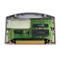 Pokémon Stadium Nintendo 64 Good Loose - Open cart showing authentic circuit board with genuine Nintendo branding on board and chips with contact pins visible