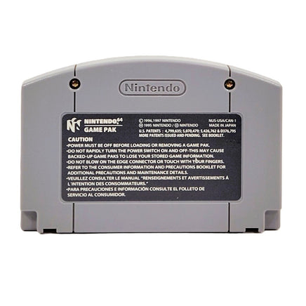 Pokémon Stadium Nintendo 64 Very Good Loose - Cartridge Reverse Side