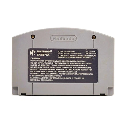 Rush 2 Nintendo 64 Very Good Loose - Back Shell Of Cartridge Shown