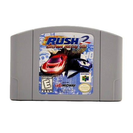 Rush 2 Nintendo 64 Very Good Loose - Authentic Cartridge Front Side