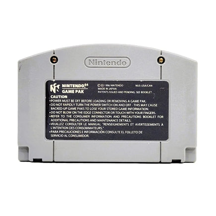 Star Fox 64 Nintendo 64 Good Loose - Cartridge Rear Label View