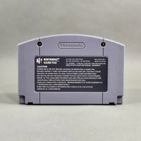 Star Wars Episode I Racer for Nintendo 64 - N64 game cartridge back view displaying molded Nintendo branding, very good condition, loose