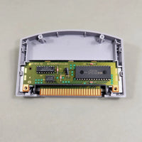 Star Wars Episode I Racer for Nintendo 64 - Close-up of original game cart circuit board with Nintendo branding, very good condition, loose
