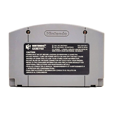 Star Wars Rogue Squadron Nintendo 64 Very Good Loose - Game Cartridge Back