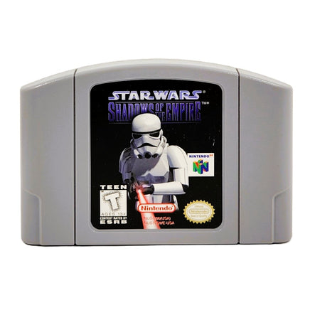 Star Wars Shadows Of The Empire Nintendo 64 Good Loose - Cartridge Front View
