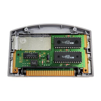 Star Wars Shadows Of The Empire Nintendo 64 Good Loose - Open cart showing authentic game circuit board with Nintendo branding on boar and chips with contact pins visible