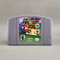 Super Mario 64 [Player's Choice] Nintendo 64 - Classic gray N64 cartridge with front label artwork, very good condition, loose