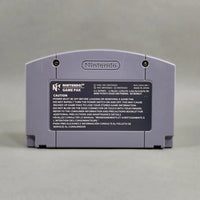 Super Mario 64 [Player's Choice] Nintendo 64 - Authentic game cartridge reverse side with rear shell details, very good condition, loose