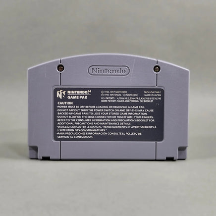 Super Mario 64 [Player's Choice] Nintendo 64 - Authentic game cartridge reverse side with rear shell details, very good condition, loose