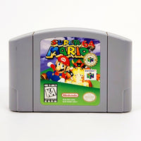 Super Mario 64 Players Choice Nintendo 64 Very Good CIB - Front of Game Cartridge Shown
