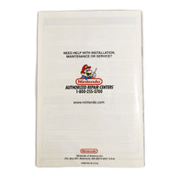 Super Mario 64 Players Choice Nintendo 64 Very Good CIB - Back of Game Instruction Manual