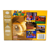 Super Mario 64 Players Choice Nintendo 64 Very Good CIB - Back of Retail Box