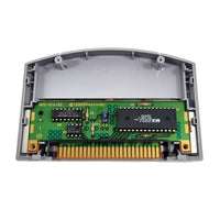 Super Mario 64 Players Choice Nintendo 64 Very Good CIB - View of authentic game circuit board and pins showing genuine Nintendo branding