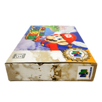 Super Mario 64 Players Choice Nintendo 64 Very Good CIB - Right Side of Retail Box