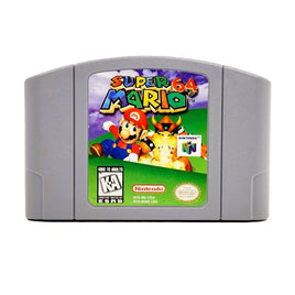 Super Mario 64 Nintendo 64 Very Good Loose - Cartridge Front View