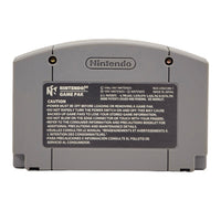 Super Smash Bros Players Choice Nintendo 64 Good Loose - Cartridge Reverse Side