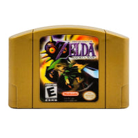 Zelda Majoras Mask Holographic Collectors Edition Nintendo 64 Very Good Loose - Cartridge Front Label