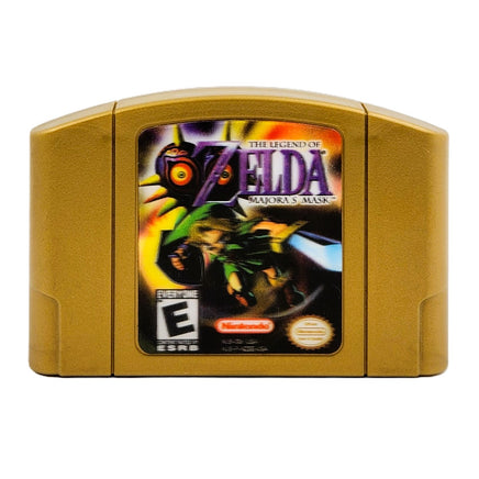 Zelda Majoras Mask Holographic Collectors Edition Nintendo 64 Very Good Loose - Cartridge Front Label