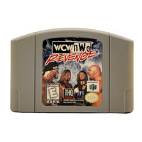 WCW Vs NWO Revenge Nintendo 64 Good Loose - Front Of Cartridge Label View