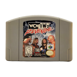 WCW Vs NWO Revenge Nintendo 64 Good Loose - Front Of Cartridge Label View