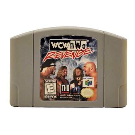WCW Vs NWO Revenge Nintendo 64 Good Loose - Front Of Cartridge Label View