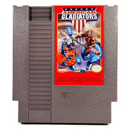 American Gladiators Nintendo NES Very Good Loose - Cartridge Front View